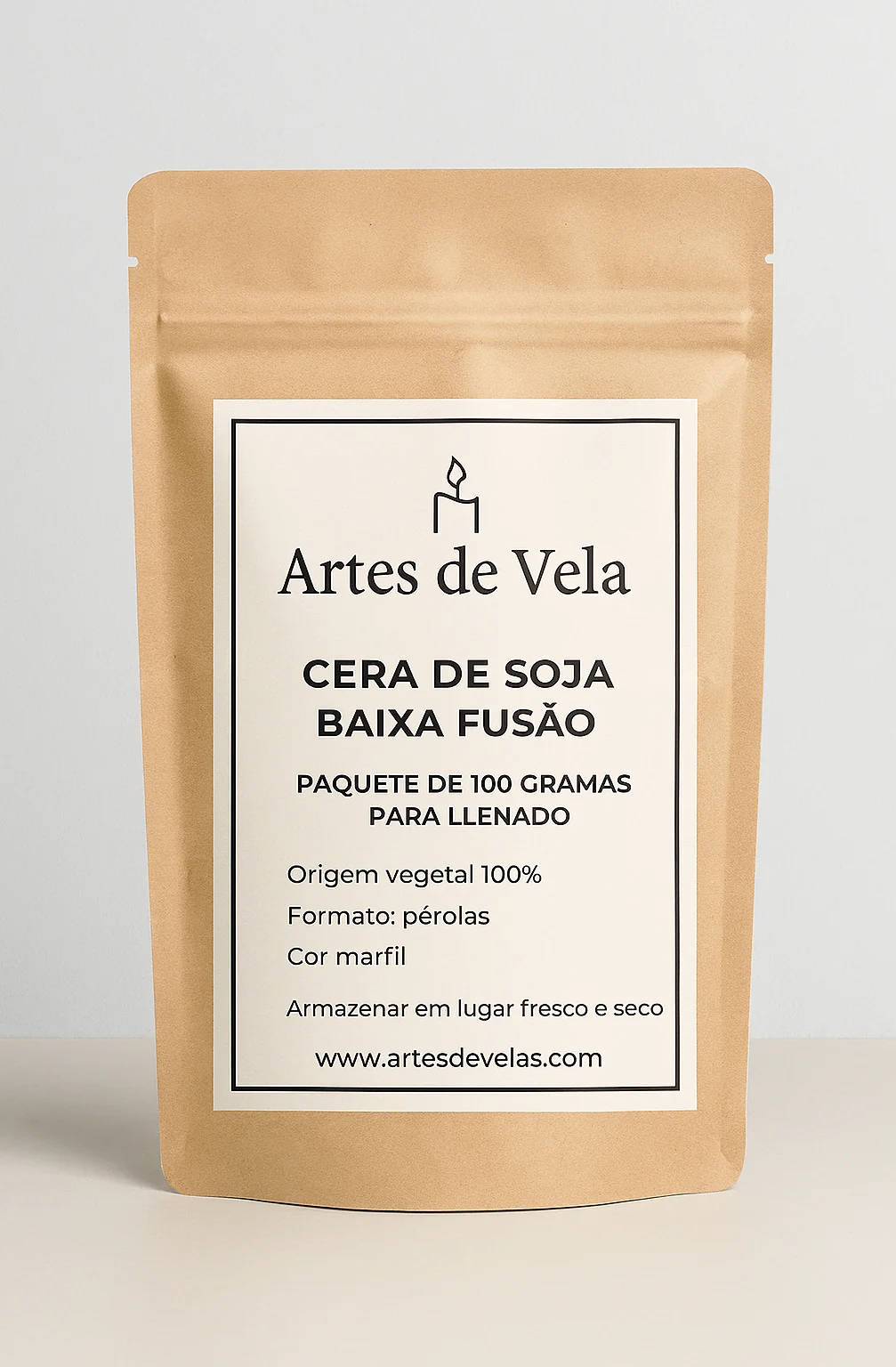 Cera de soja de baja fusión