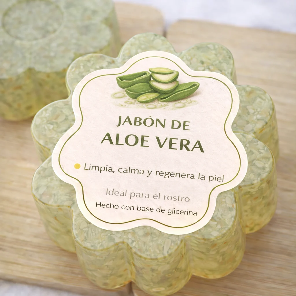 Jabón de Aloe vera